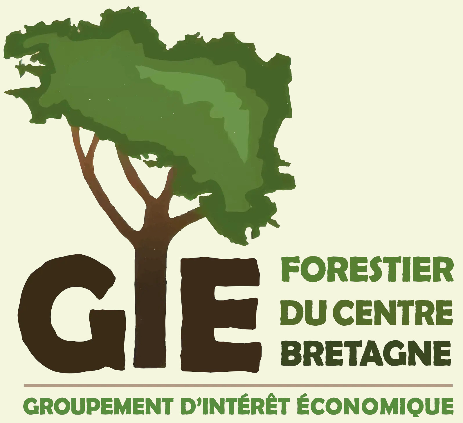 GIE FORESTIER DU CENTRE BRETAGNE- Logo