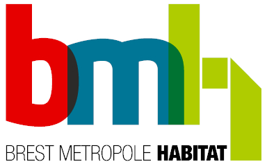 Logo Brest Métropole Habitat (BMH)