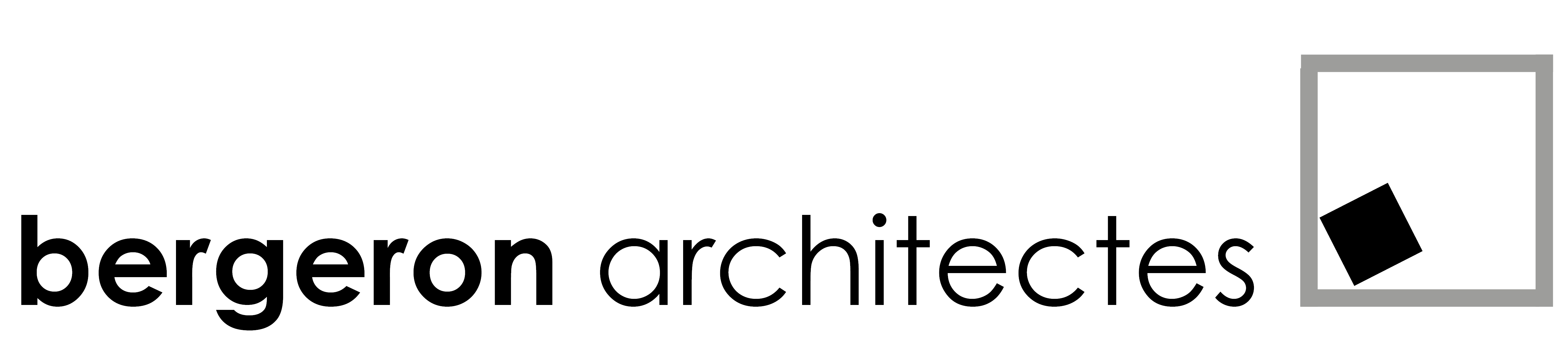 Bergeron Architectes- Logo