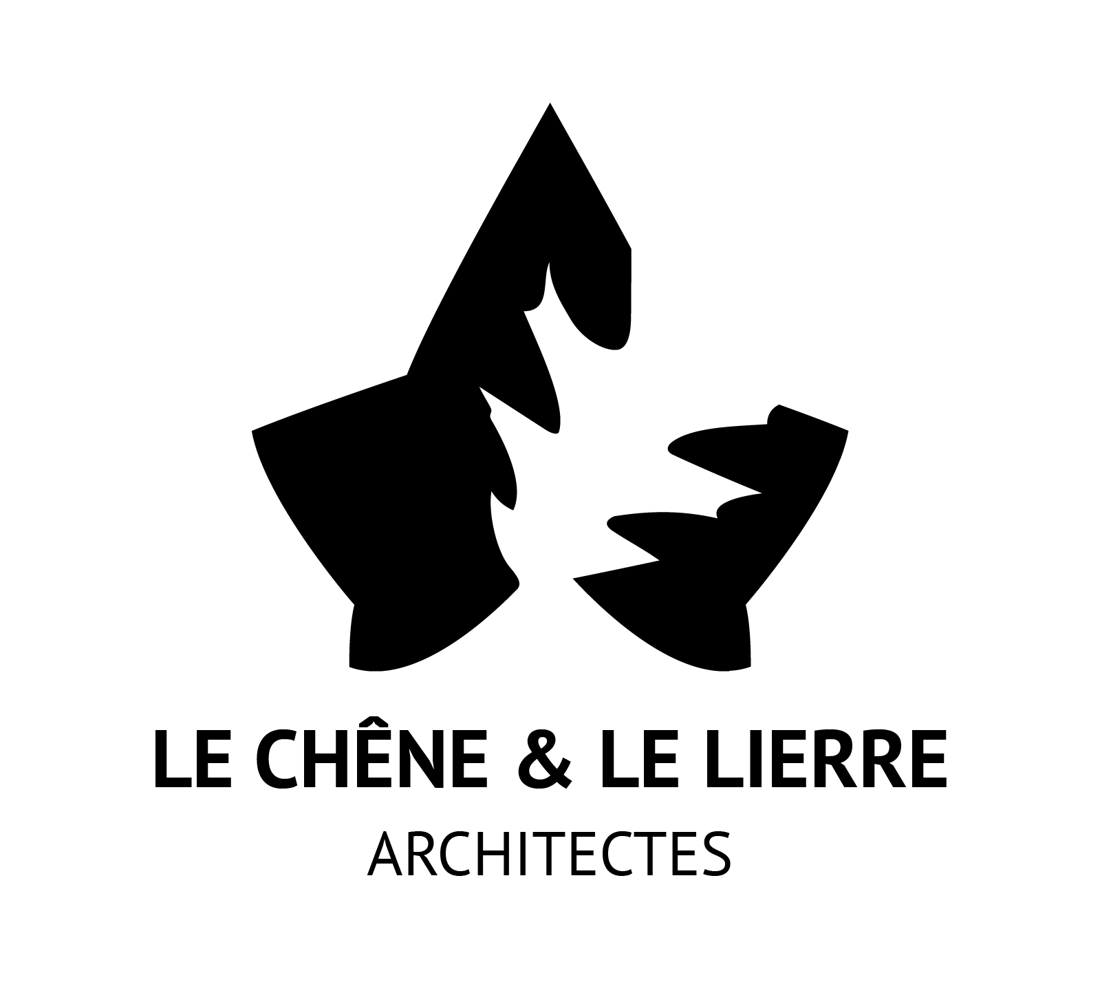 Le chêne et le lierre - Architectes- Logo
