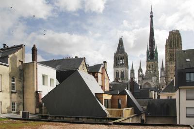 PhotoVivre sur les toits de Rouen