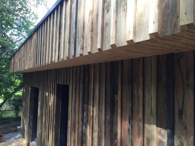 PhotoMaison d'habitation passive, ossature bois