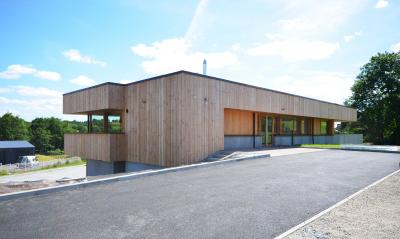 PhotoBâtiment de sylviculture et de bureau de CFBL à Aubusson