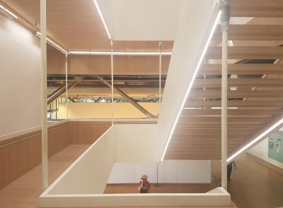 PhotoRestructuration du musée national d’Art Moderne du Centre Pompidou à Paris (75)