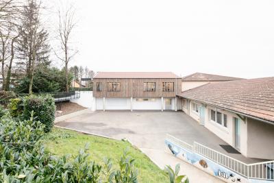 PhotoConstruction d'un Centre Périscolaire en surélévation de l'école de Parcieux