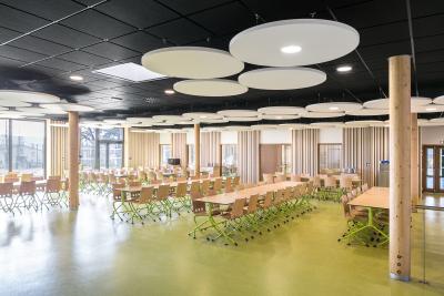 PhotoLycée agricole "la lande de la Rencontre", Bâtiment restauration et foyer des élèves