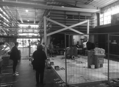 PhotoEspace de convivialité au marché central de Nancy