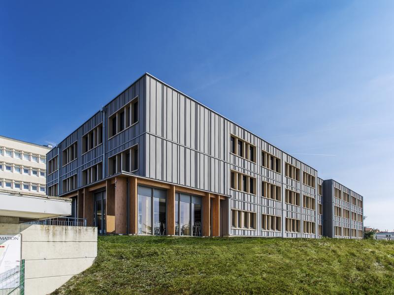 PhotoConstruction d'un internat Lycée Roger Clautres à Clermont-Ferrand