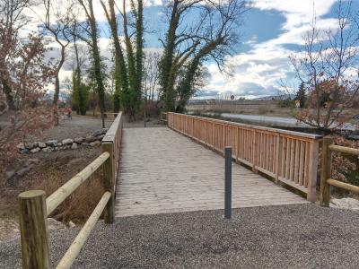 PhotoTravaux d'aménagement d'itinéraires mode doux et accessibilité