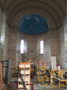 PhotoTransformation de la Chapelle ND d'Espérance en salle socioculturelle à Ploumoguer
